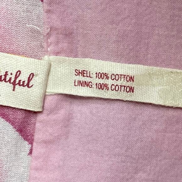 Maeve Savoy Flora Strapless Dress Full Tulle Skirt Pink Floral Size 2 - Picture 7 of 10